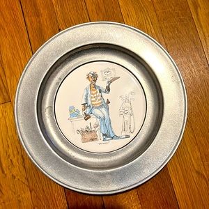 Wilton Columbia Pa. Clown Doctor, Say Ahhh! Plate